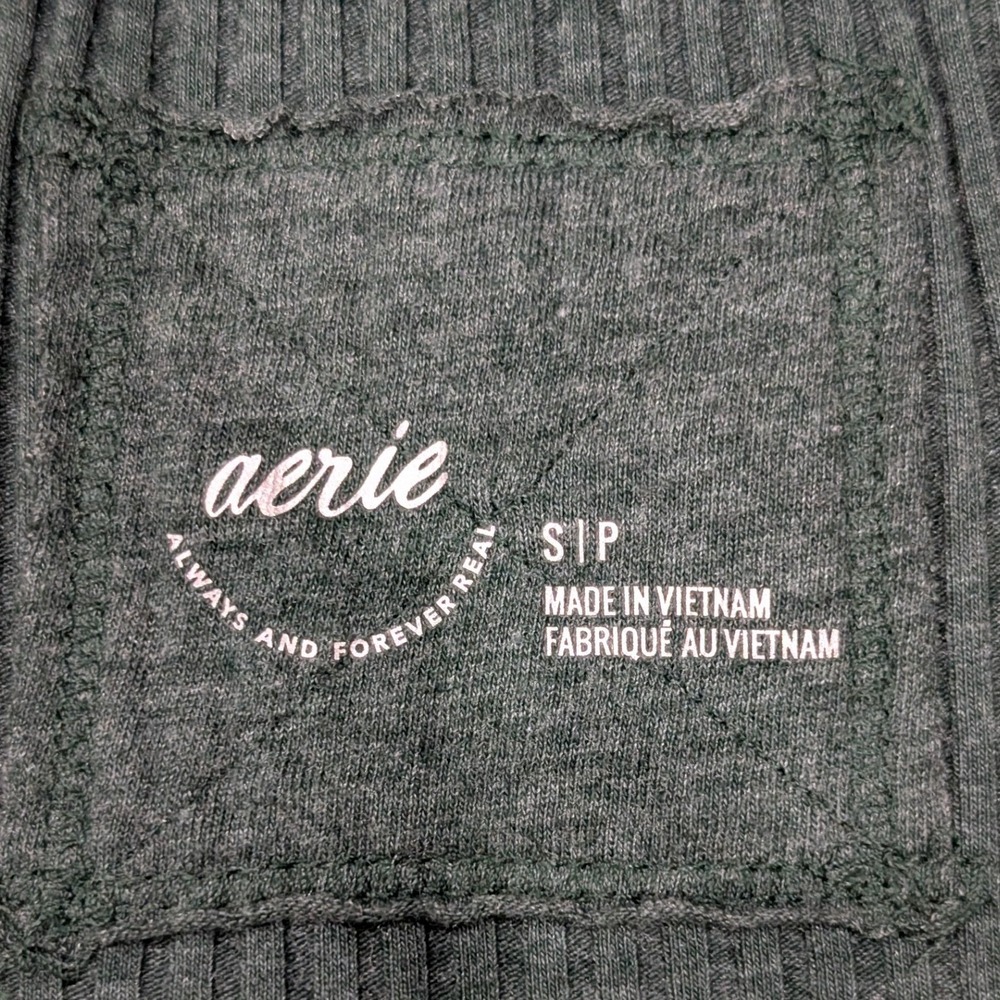Green Y2K Bella Swan Grunge Vibe Long Sleeve Ribbed Henley‎ Shirt Small P - Picture 6 of 8